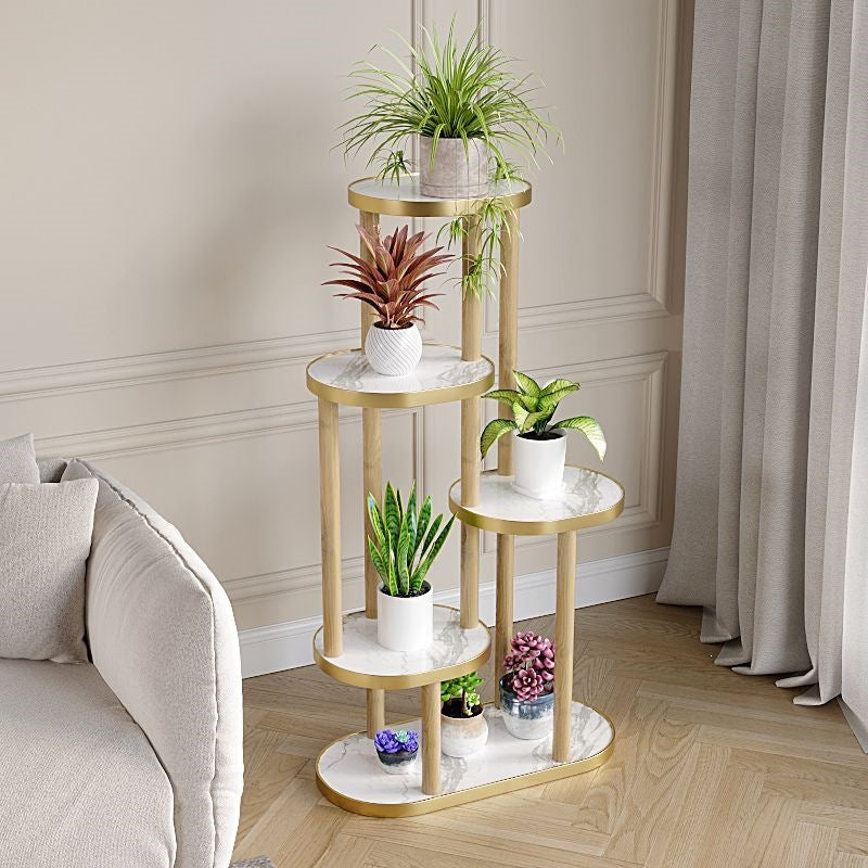 Bogu rack solid wood chinoiserie small duobao pavilion purple clay teapot tea set shelf flower pot plant rack display rack