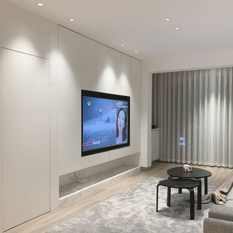 Three pine anti-glare embedded spotlights, short concealed cob, low ceiling ceiling ceiling lamp, household living room wall washer