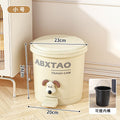 Trash can with lid, living room, home, toilet, kitchen, bathroom, large capacity, good-looking toilet storage bucket