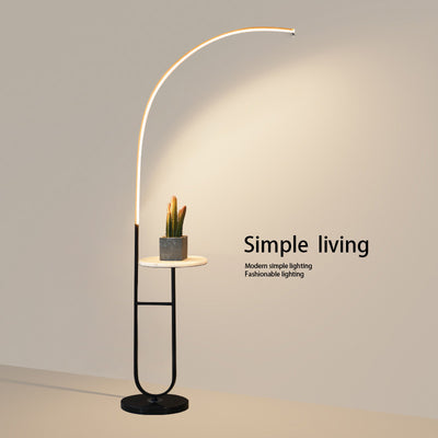 Floor lamp living room sofa next to scandinavianled bedside lamp creative stylish bedroom study ins style fishing lamp