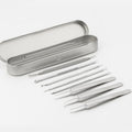 Oem in stock stainless steel acne clip suit acne needle cell clip squeeze blackhead remove acne acne tweezers tool