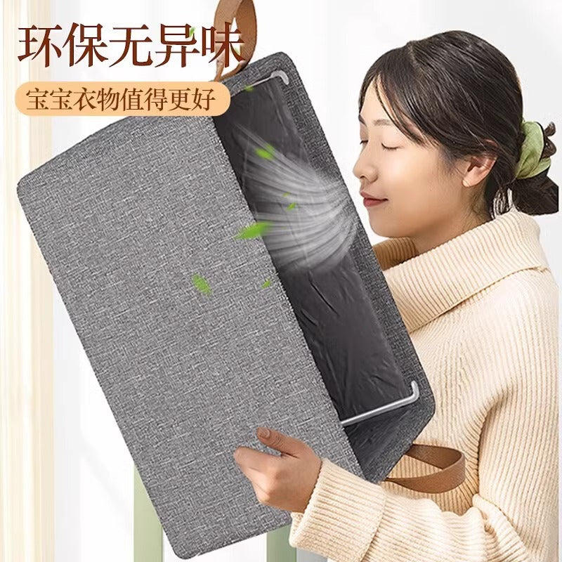 Clothes Storage Box Household Clothes Pants Organizing Box Dormitory Fabric Wardrobe Layered Storage Artifact Storage Basket