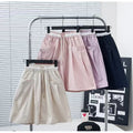 [counter quality] women's youthshortssummer thin style youthcasualhalf length pants light and breathable mid-pants