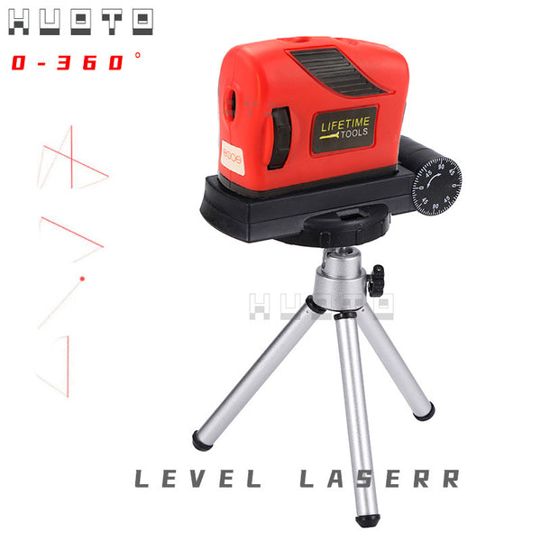 HUOTO four-in-one laser level, multi-functional laser line marker laser horizontal line projector
