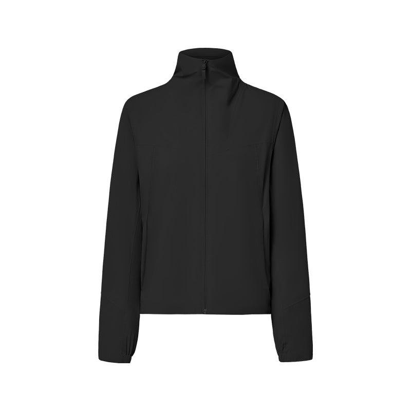 New windproof, waterproof, and stain-resistant slim-fit stand collar fleece windbreaker - outdoor camping, hiking, and mountaineering jacket daw010