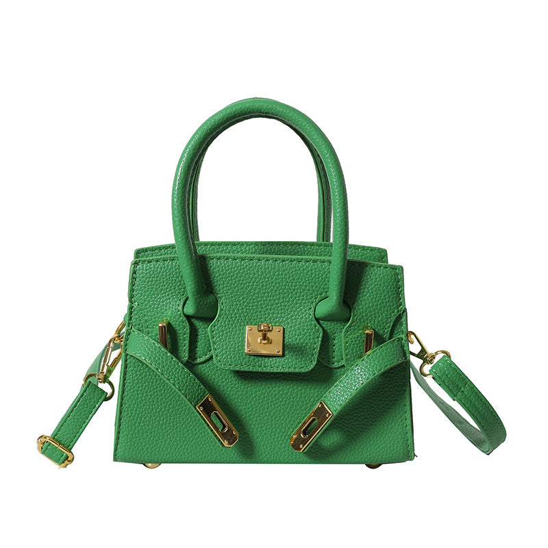high-quality foreign-style bags for women 2025new arrivalfashion small lock easiest for matchsatchelwork clothing shoulder cross-body bag
