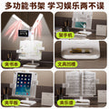 Clock table lamp led eye protection bookshelf lamp student study dormitory vision protection children's reading lamp for home