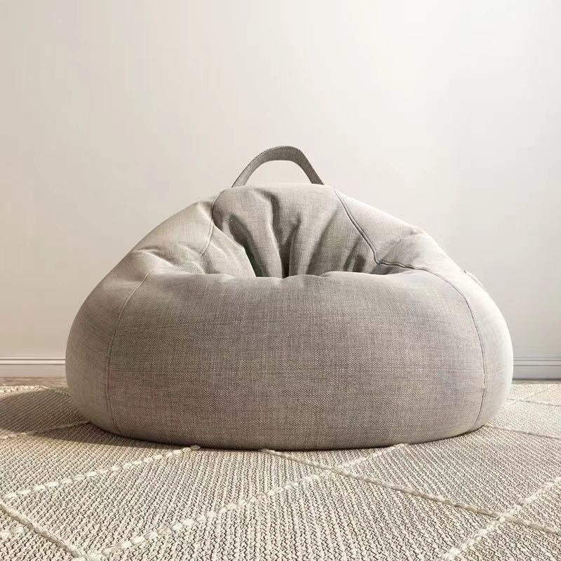 Beanbag chair - lazy sofa, tatami style, trendy & creative, perfect for small spaces, bedroom, balcony, or floor - single seater