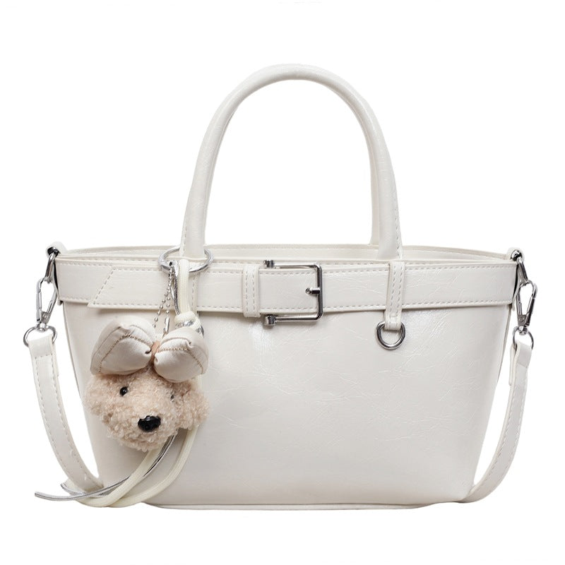 2026 spring new trendy women's bag dopamine minimalist tote bucket bag high-quality versatile large capacity crossbody bag