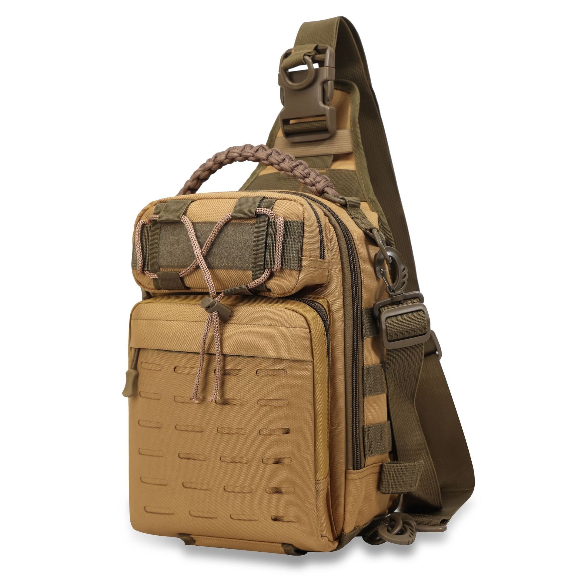 New Outdoor Sports  Multifunctional Backpack Handheld Shoulder Tactical Bag Cycling Equipment Fishing Oblique Span Bag