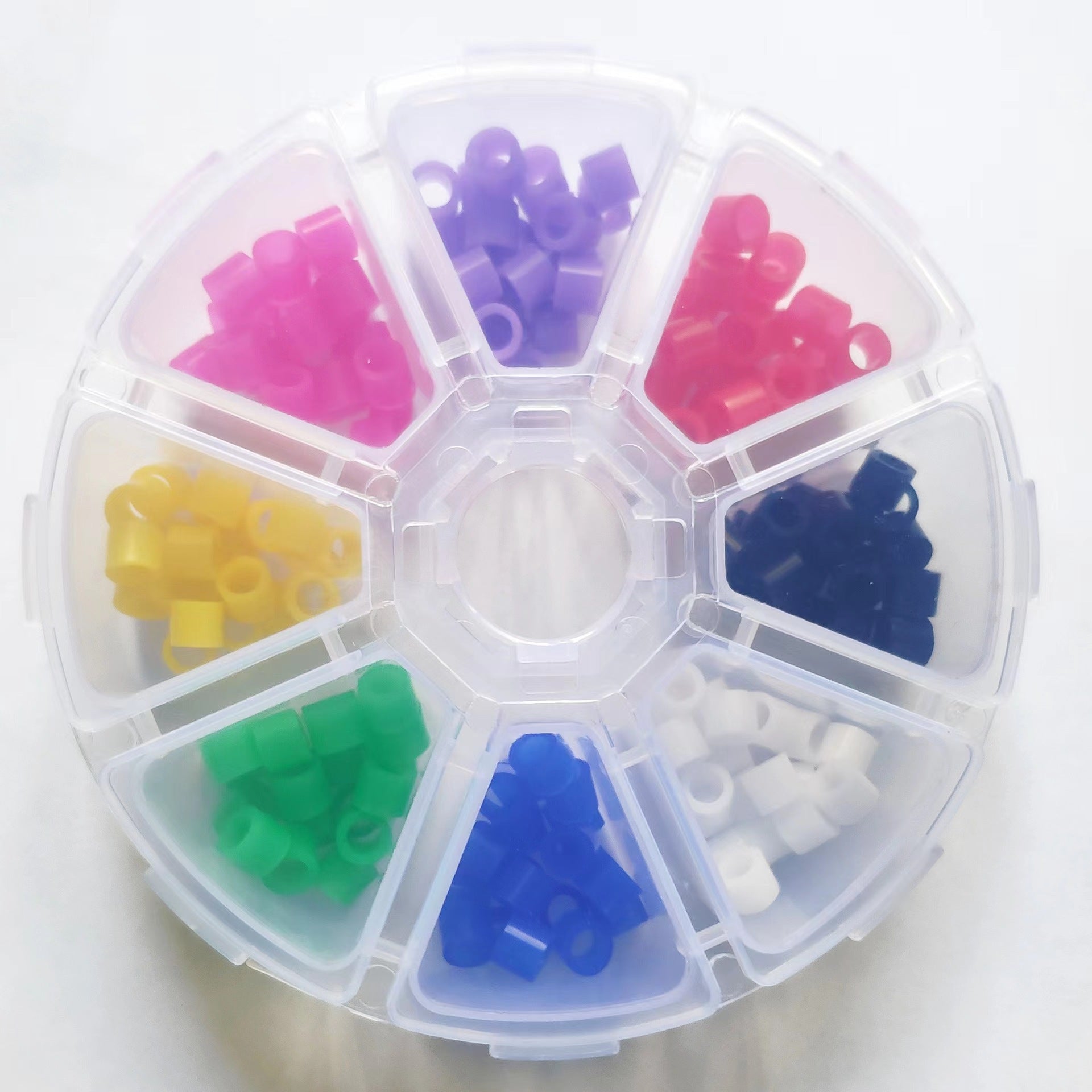 Dental material identification circle, instrument identification circle, marking circle, color code circle classification circle, marking circle 160 pcs/box