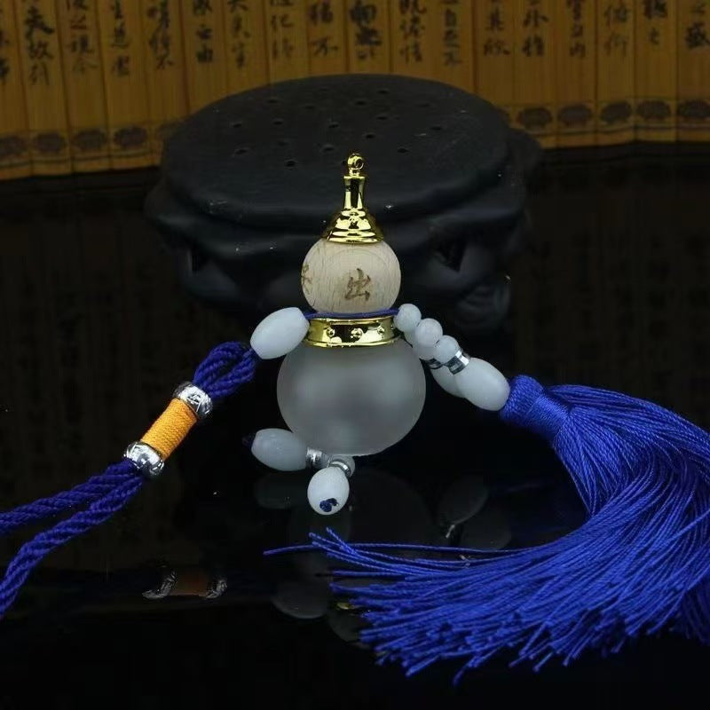 Car pendant empty bottle gourd hanging ornaments car rearview mirror car decoration double ears empty bottle pendant street stall