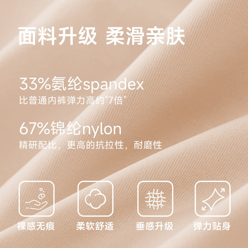 invisible seamless underwear for women, anti-embarrassment, non-clamping butt, yoga fitness special underwear, breathable thong for women