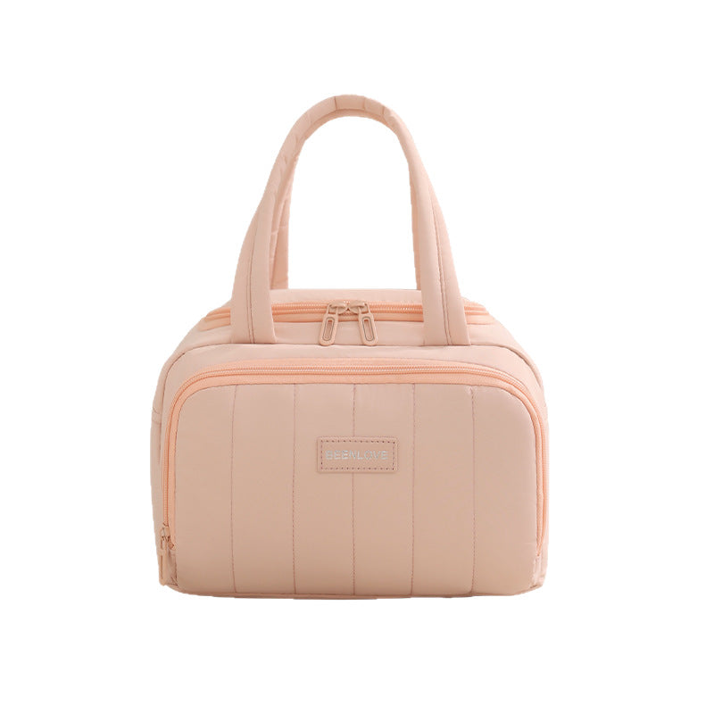 Beilian Cross-border Lunch Box Bag High Value Portable Large Capacity Bento Bag Picnic Commuter Insulation Fashion Lunch Bag