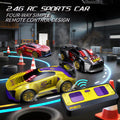 【customizable】remote control car - parent-child interactive infrared gun shooting toy car - multiplayer battle - electric vehicle for boys and girls