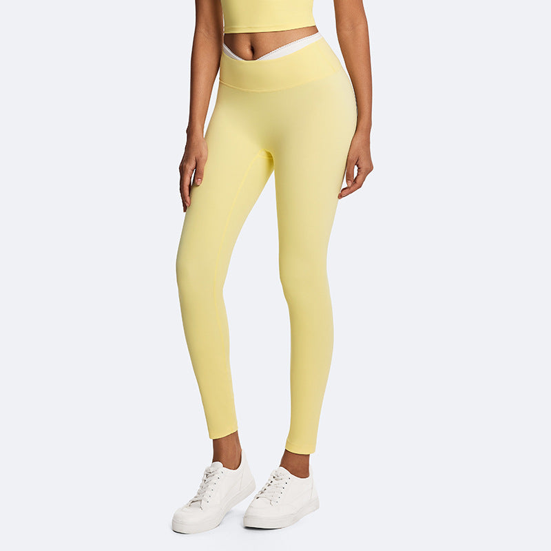 Eco-friendly color block seamless yoga set - high waist pilates, versatile workout, fitness, outdoor & casual activewear