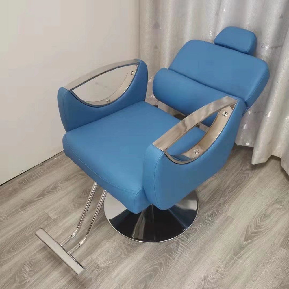 Barber shop chair can be reclined and lifted classypopular hairdressing chair hair salon special shaving lounge chair barber chair