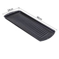 Household outdoor rectangular thickened frying pan non-stick baking pan barbecue plate in stock wholesale barbecue tools supplies accessories