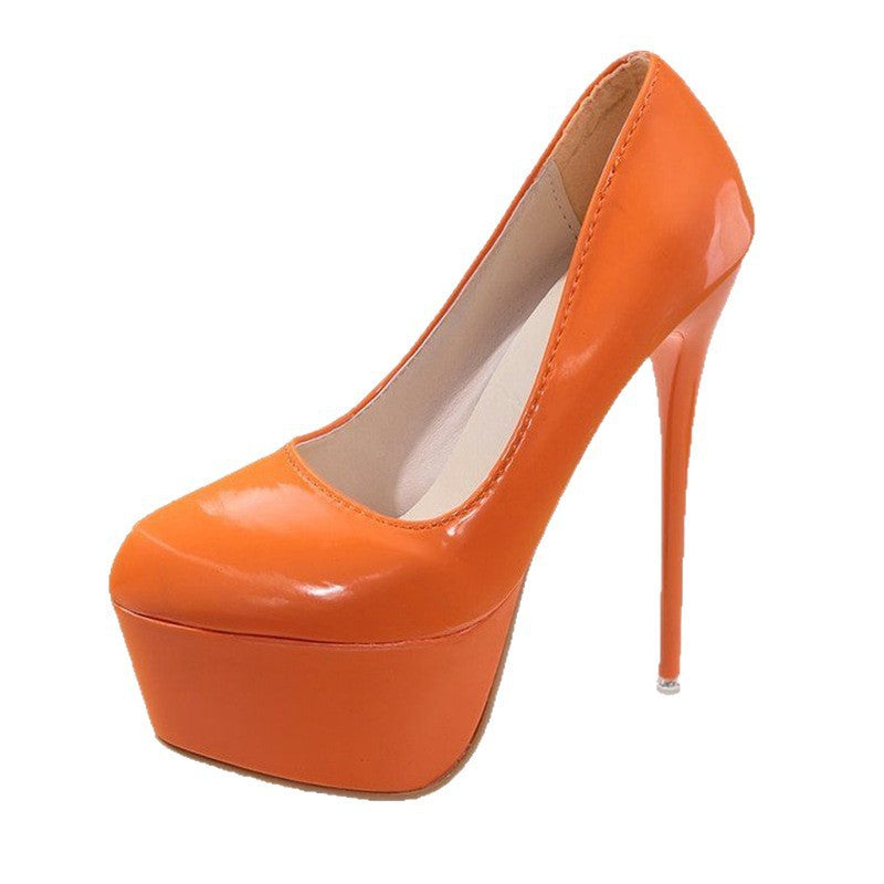 Sky-high heels: 2026 new sexy stiletto platform pumps - breathable, elegant, nightclub-ready, ultra-high heel single shoes for women