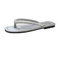 Women's flip-flops: stylish and sophisticated summer sandals - new fashion flat-heel thong sandals for beach and everyday wear