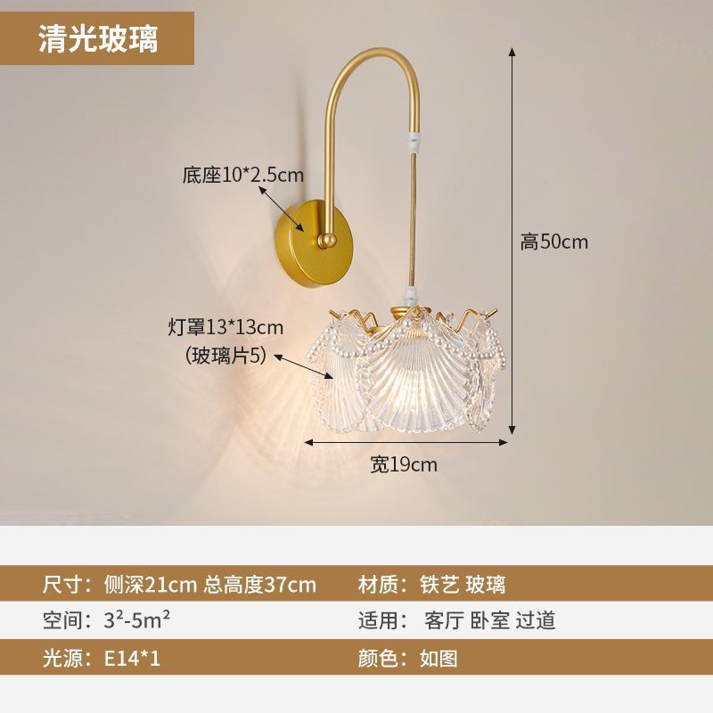 New arrivalaccessible luxury crystal wall lamp classy modern living room background wall restaurant corridor staircase master bedroom bedside wall lamp