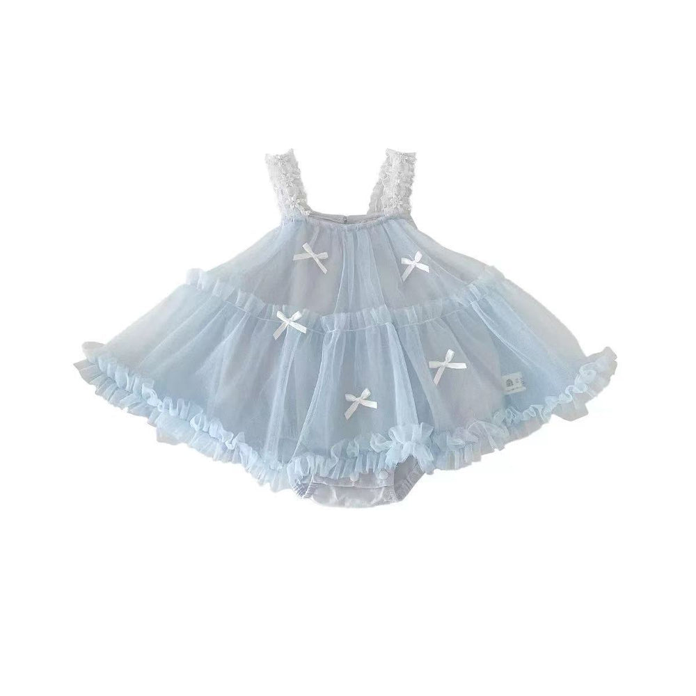 Summergirl one-piece girl summer dress kids suspender tutu skirt kids suspender tutu skirt bag butt skirt