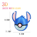 Poke ball ornament-stitch