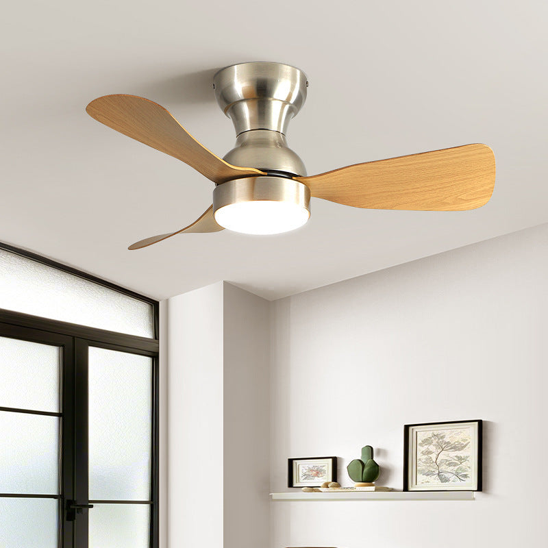 Ceiling fan light simple modern room bedroom ceiling fan light household restaurant fan light  Zhongshan lighting