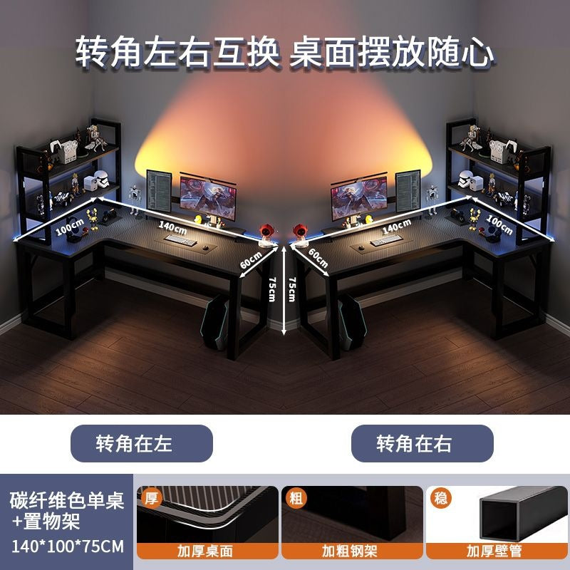 Corner computer desk for homel-shaped study table casual bedroom study table study corner desk