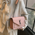 Classic foreign trade small square bag women's bag new fashion versatile chic minimalist shoulder bag chain crossbody bag high-end feel