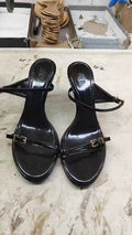 Za2024summernew arrival high-heeled one-strap sandals fashionfashioneasiest for matchoutwear women's sandals
