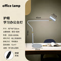 Retractable led desk lamp - dimmable, color temperature adjustable, usb powered, minimalist design for living room, bedroom, eye protection, study, and office