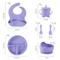 Purple 6-piece set (without ears)