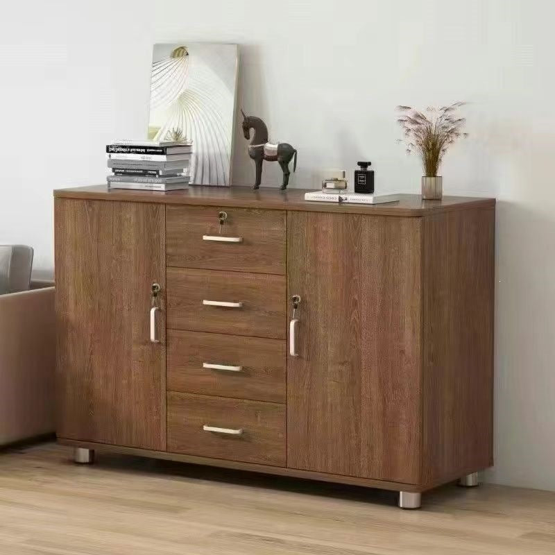 Office file cabinet with lock, storage cabinet, drawer storage cabinet, low cabinet, movable storage cabinet, balcony storage cabinet