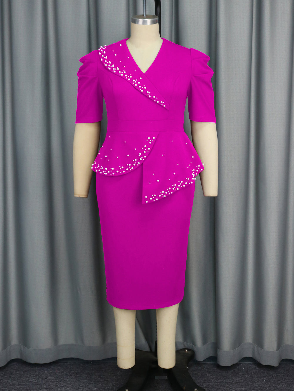 Am041035new arrivalexport beading rufflesdress cross-border party elegant hip skirt dresses