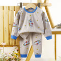 Kids' cotton underwear set - new spring collection: boys' thermal underwear, girls' pajamas, and children's loungewear