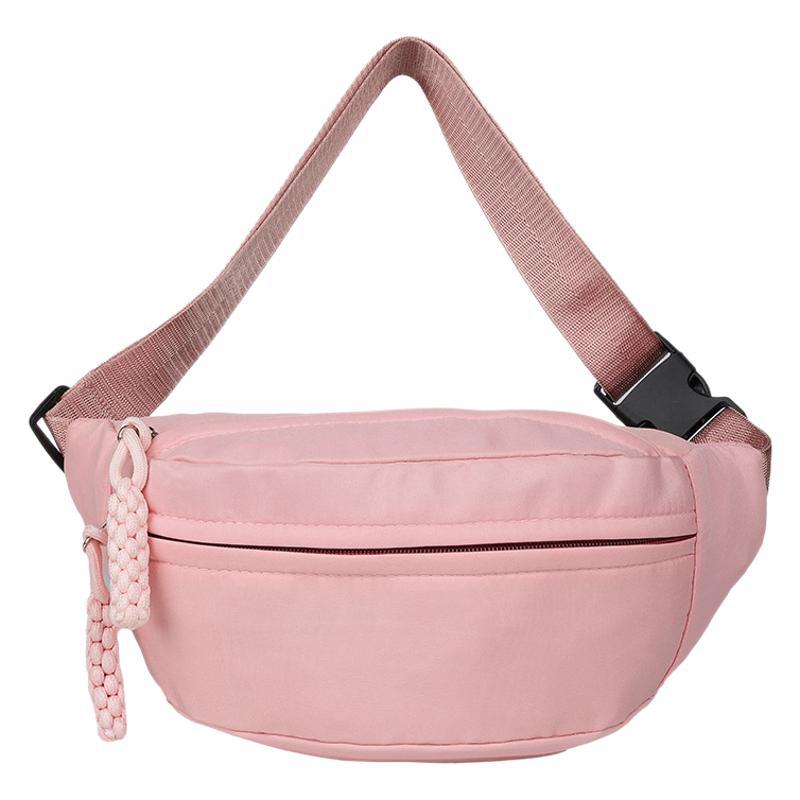 New breast bag women ins cool large capacity messenger bag casual Japanese students shoulder backpack light sports