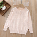 children's cardigan summer thin air conditioning shirt knittingoutwear boys girls outer shawl sunscreen tops