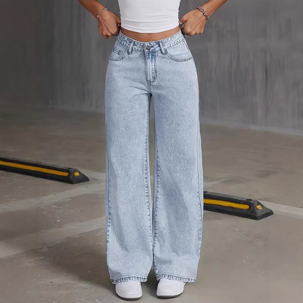 independent station youth girl jeans new arrivalloosestraight-leg pants