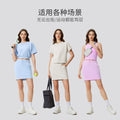 New summer sports skirt women's fitness yoga slimming midi skirt soft skin-friendly versatile tennis skirt d25026