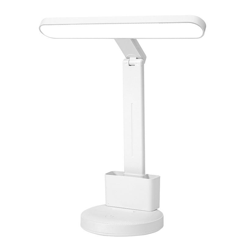 Eye-care led desk lamp - rechargeable, perfect for dorms, makeup, studying, and reading - usb powered - wholesale available