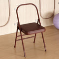 Thickened yoga yoga chair iyengar auxiliary yoga chair pu surface professional yoga chair auxiliary chair foldable chair