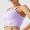 Jinke cross-border eco-friendly recycled nylon barely-there yoga bra tank top - activewear & fitness apparel