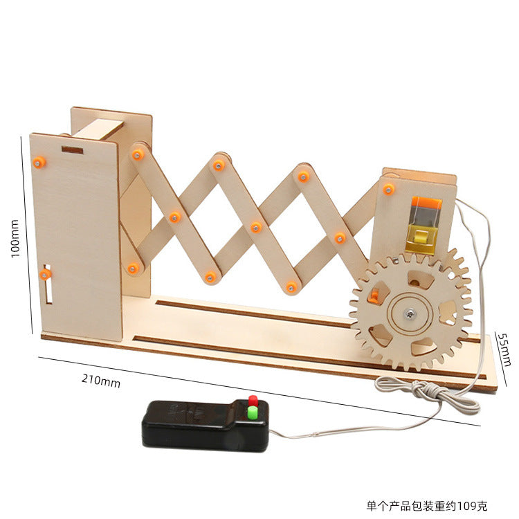 Primary school students science and technology small production children's creative DIY physics experiment science teaching aids handmade materials steam education