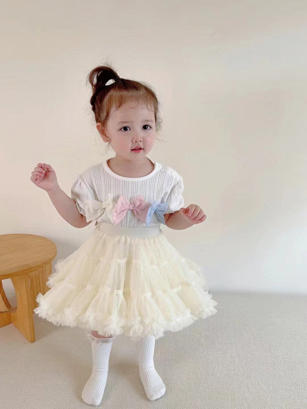 spring girls' tutu skirt - cute, fluffy, and mesh skirt