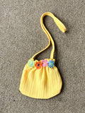 hot-selling  foreign trade new arrival: floral patchwork dress with matching bag two-piece set