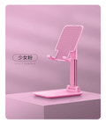 Multifunctional portable phone stand - foldable, height-adjustable, lazy live streaming, telescopic, online class, office desktop, and travel-friendly