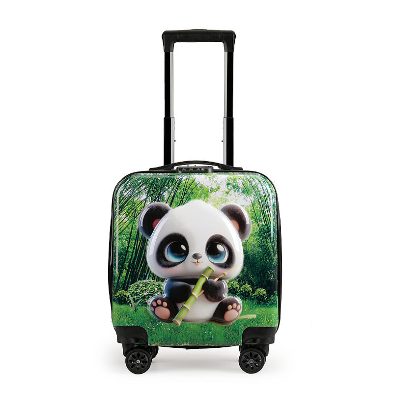 New children's trolley case 18-inch large-capacity universal wheel boarding case cartoon cute suitcase suitcase wholesale