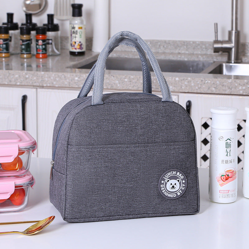 Lunch box bag, handbag, office worker with rice bag, primary school student lunch box bag, portable bento bag, bento bag, thermal insulation bag