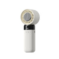 New arrival semiconductor ice cooling fan handheld portable small desktop stepless turbine mini usb fan